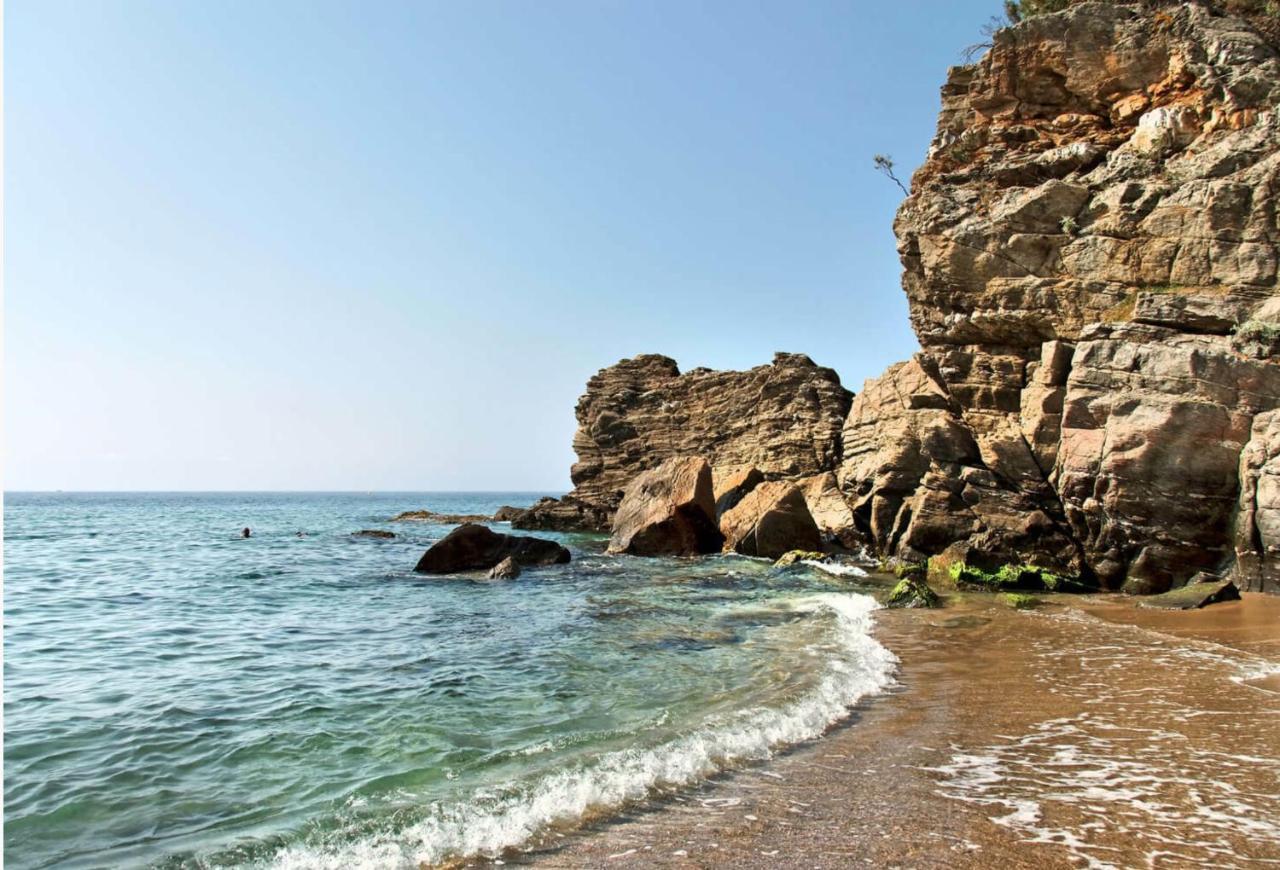 T2 Calme Proche Plage Bonporteau Avec Clim Et Parking Cavalaire-sur-Mer Exterior foto